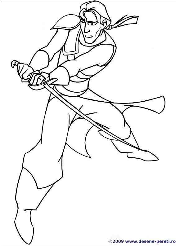sinbad desene colorat